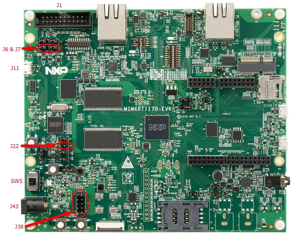 Using J-Link with MIMXRT1160-EVK or MIMXRT1170-EVK - NXP Community