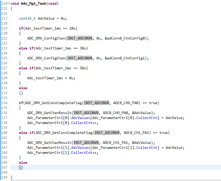 S32K144 multiple ADC channels acquisition issues - NXP Community