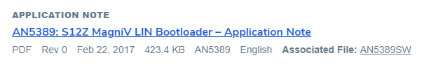 Lin Error - NXP Community