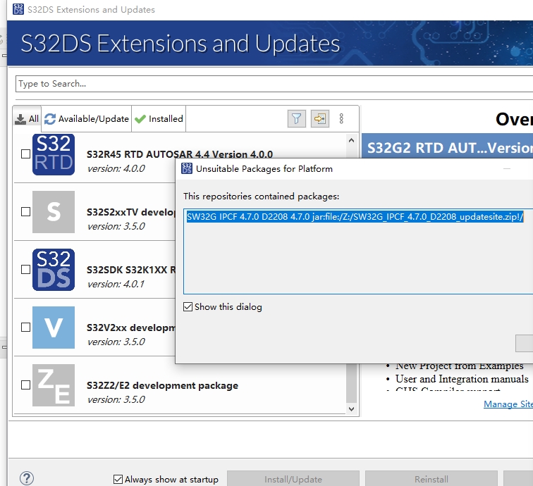 Solved: S32DS Import example error - NXP Community