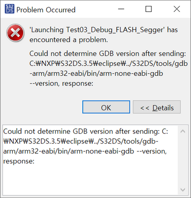 Solved: [S32DS 3.5] Debugging problem on GDB - NXP Community