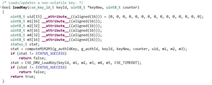 Solved: Why is this UID value set to 0 in the example code? - NXP Community