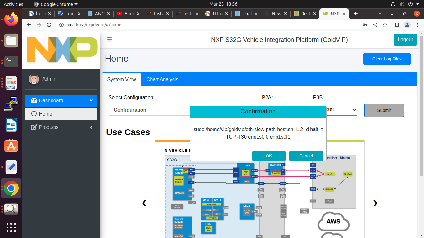 Unable to set GOLDVIP S32G Docker image issue - NXP Community