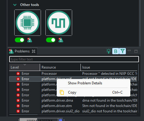 S32K344 S32DS Peripheral tool -- Problems - NXP Community