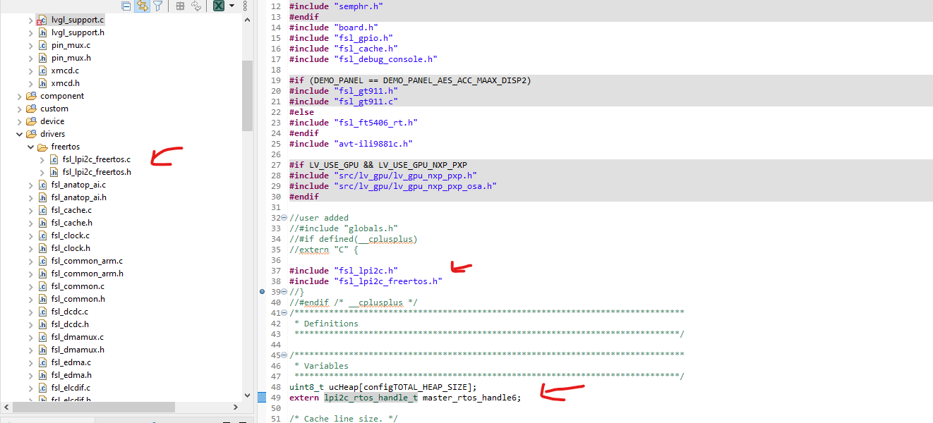 how do I resolve the Undefined reference error - NXP Community