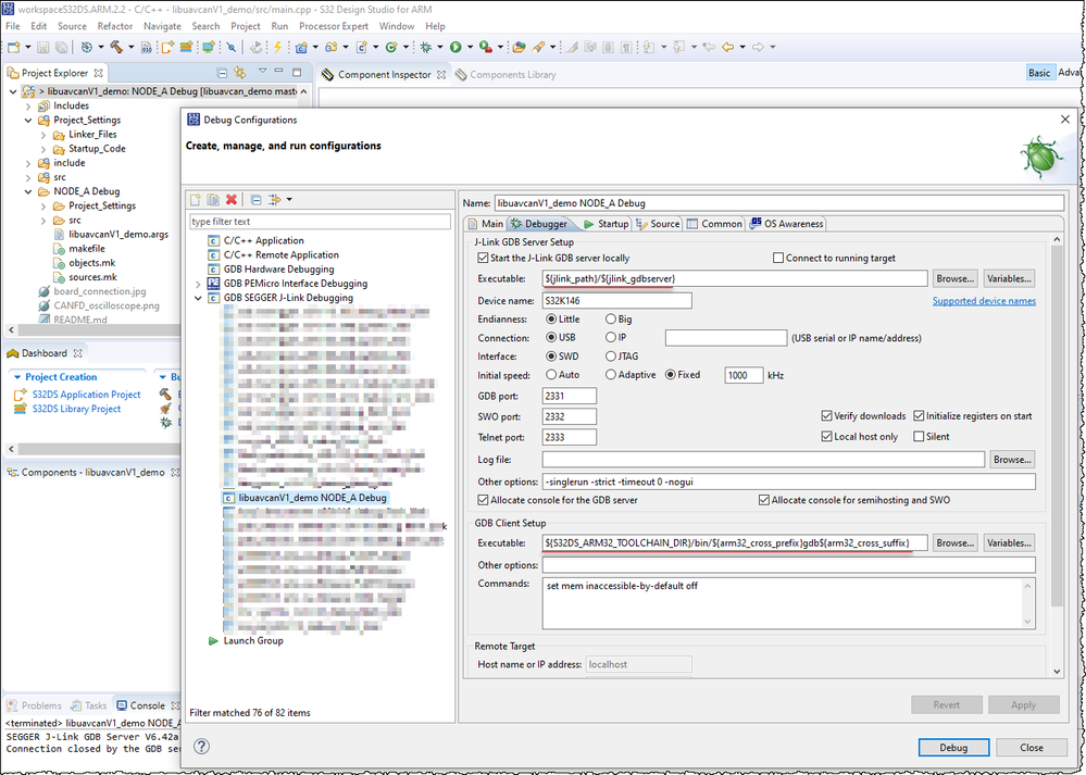 libuavcanV1_demo NODE_A Debug Debugger J-Link.png