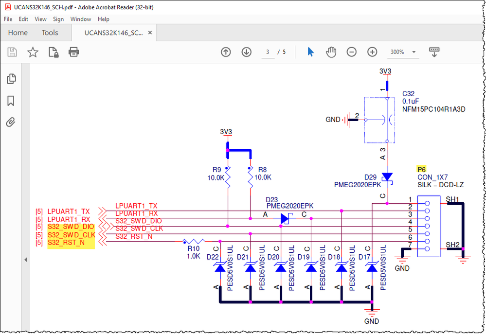 P6 debug connecter UCANS32K146.png
