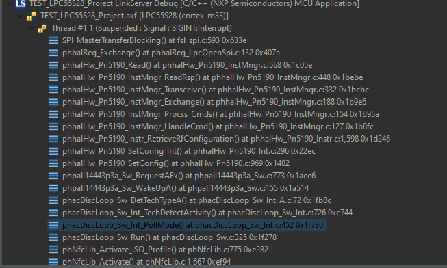 LPC55s16 PN5190 nfc library porting? - NXP Community