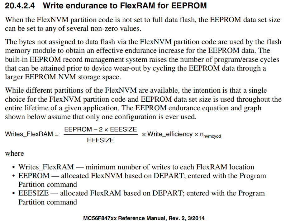 Solved: MC56F847X EEPROM maximum number of erasures cycles? - NXP Community