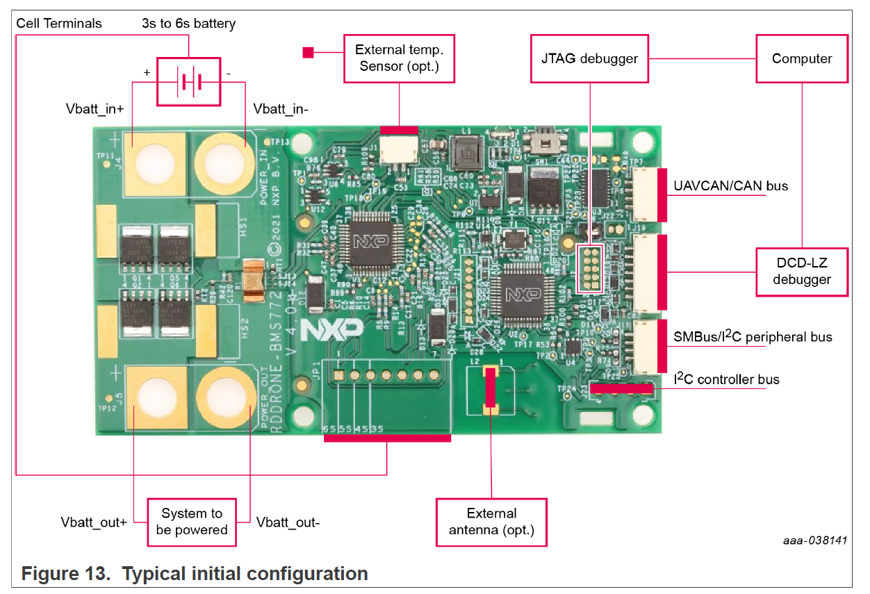 how to connect 6 battery cells - NXP Community