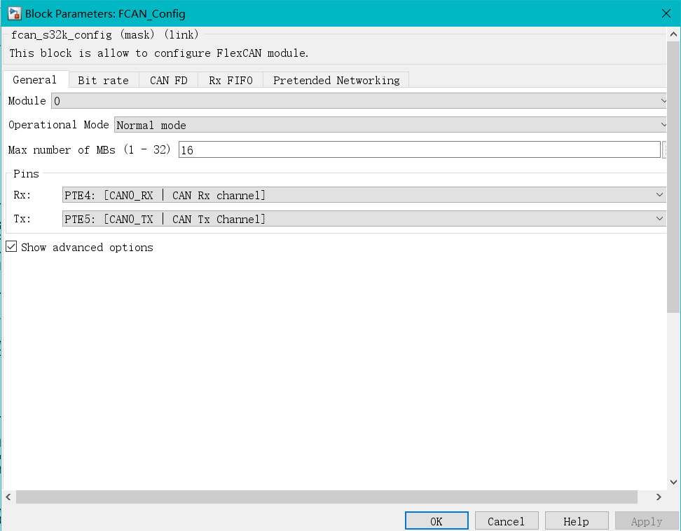 S32K144EVB with Simulink has no CAN Output - NXP Community