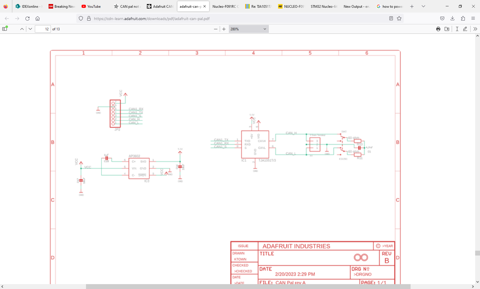 Solved TJA1051T/3 not outputting CAN High signal NXP Community
