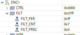 Solved: FILT of Quadrature Decoder (QDC) cannot be set - NXP Community