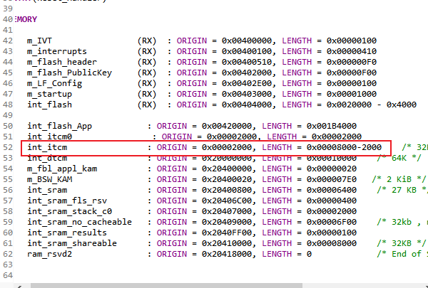 Solved: Can the S32K312 chip support setting the ITCM RAM as system RAM ...