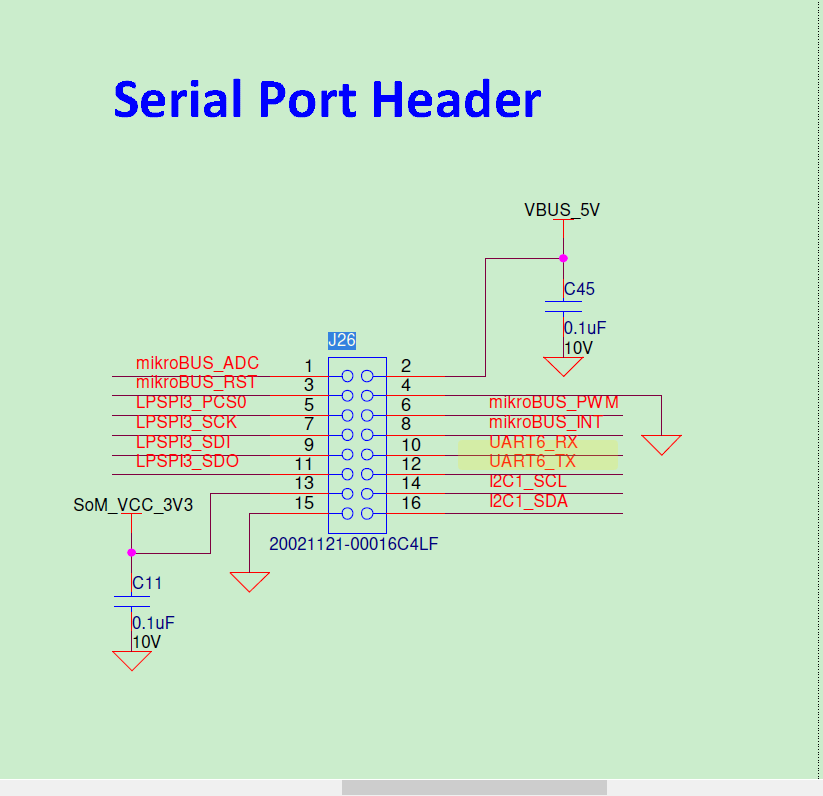 UART6 serial output not working in demo app [iMX RT106S/SLN-LOCAL2-IOT ...