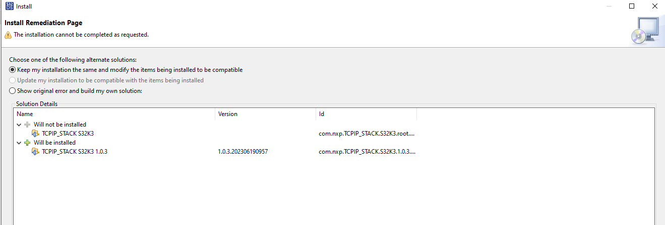 S32K3xx TCPIP_STACK Installation Issue - NXP Community