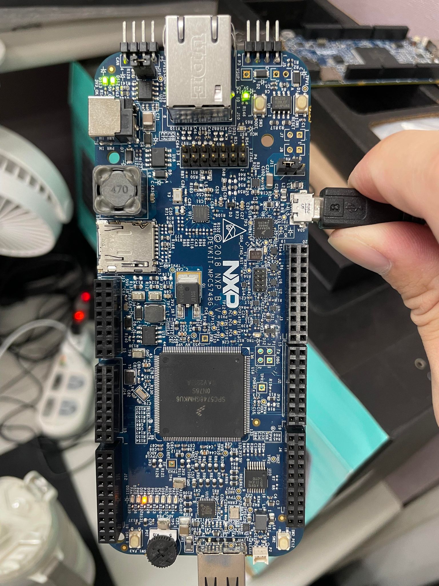 Devkit MPC5748G unable to burn programs. - NXP Community
