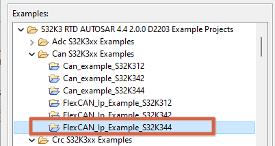 解決済み: FlexCAN driver (on S32K3X4EVB-T172 EVB) can't access via 
