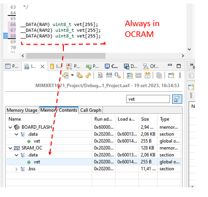 Solved: MIMXRT1021 - DTCRAM allocation - NXP Community