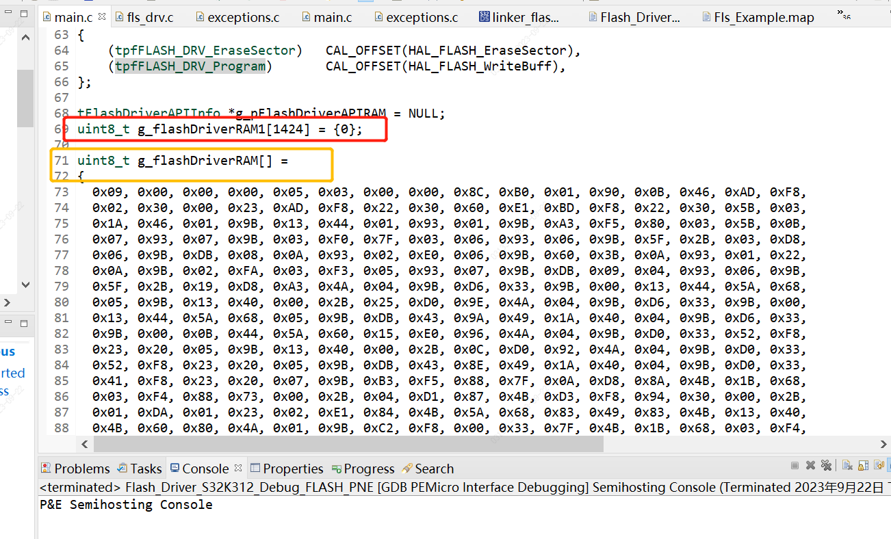 S32K312 Flash Driver can not run in RAM - NXP Community