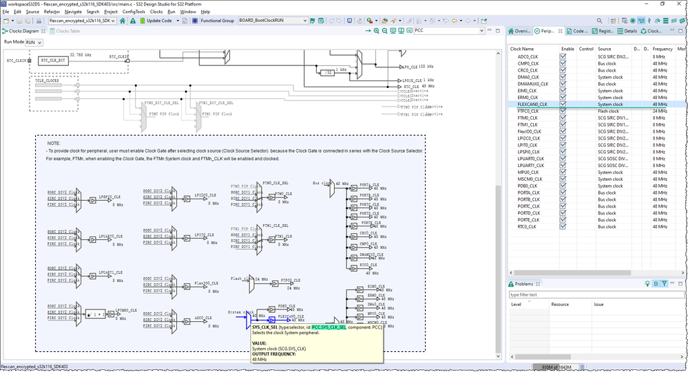 PCC.SYS_CLK_SEL FLEXCAN0_CLK Clocks tool.png