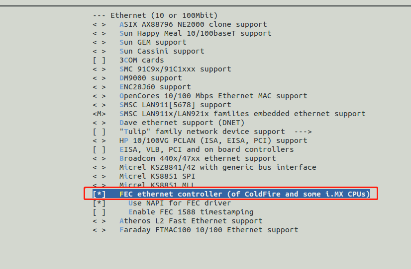 I.MX6Q FEC driver Compile into KO modules - NXP Community