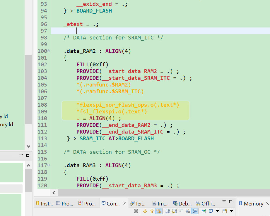 Solved: MIMXRT1021 - DTCRAM allocation - NXP Community
