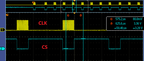 LPC54608 CS pull_down