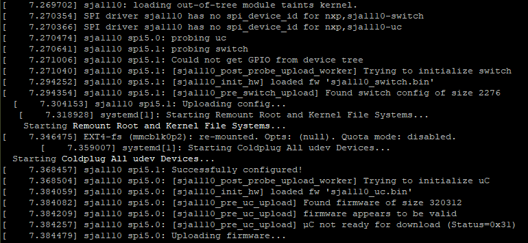 Solved: S32G2 - SJA1110 firware enable - NXP Community