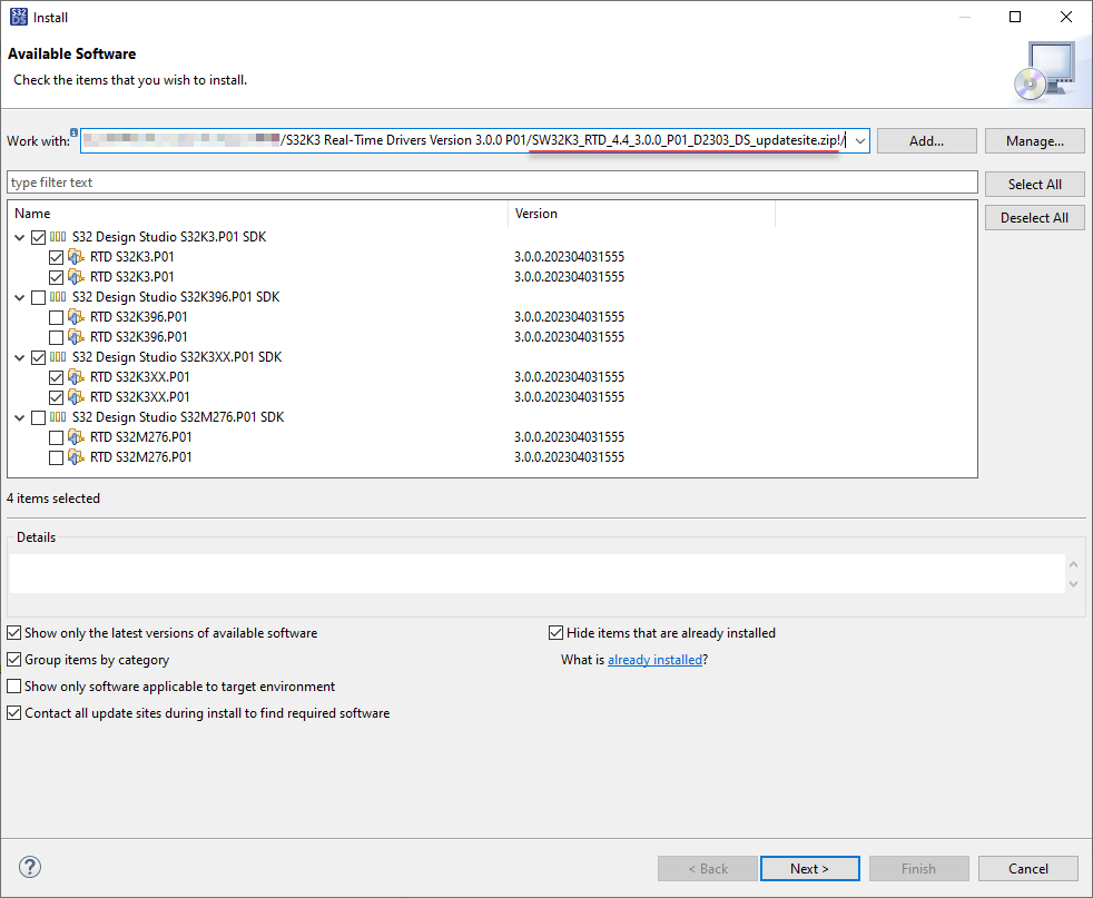 HOWTO: offline install S32K3 RTD 3.0.0 in S32DS v3.5 - NXP Community