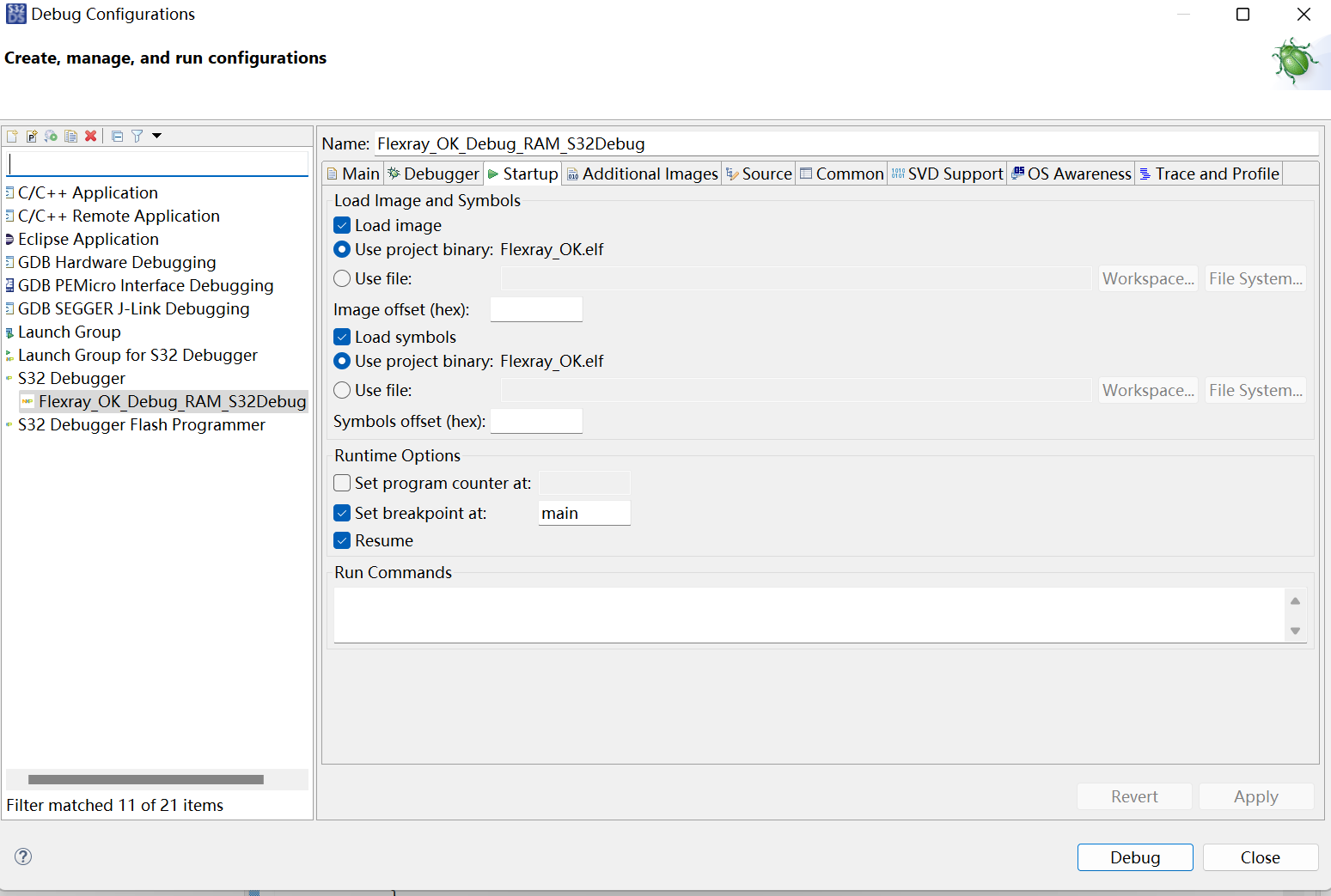 Solved: S32DS Debug error - NXP Community