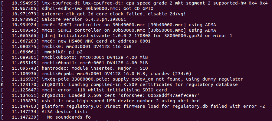 i.MX8MQ EVK cannot boot from SD card and eMMC - NXP Community