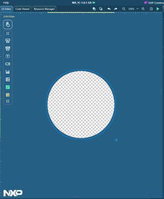 Platform radius on opening