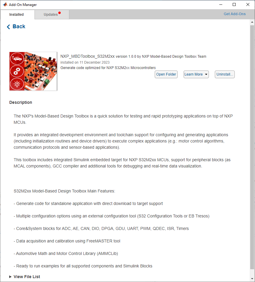 NXP Model-Based Design Toolbox for S32M2xx – version 1.0.0 - NXP Community