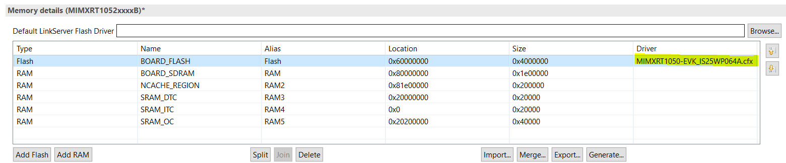 Solved: MXRT1050 unable download and debug QSPI flash with jlink ...