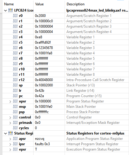 Secondary Bootloader hard fault exception (LPC824) - NXP Community