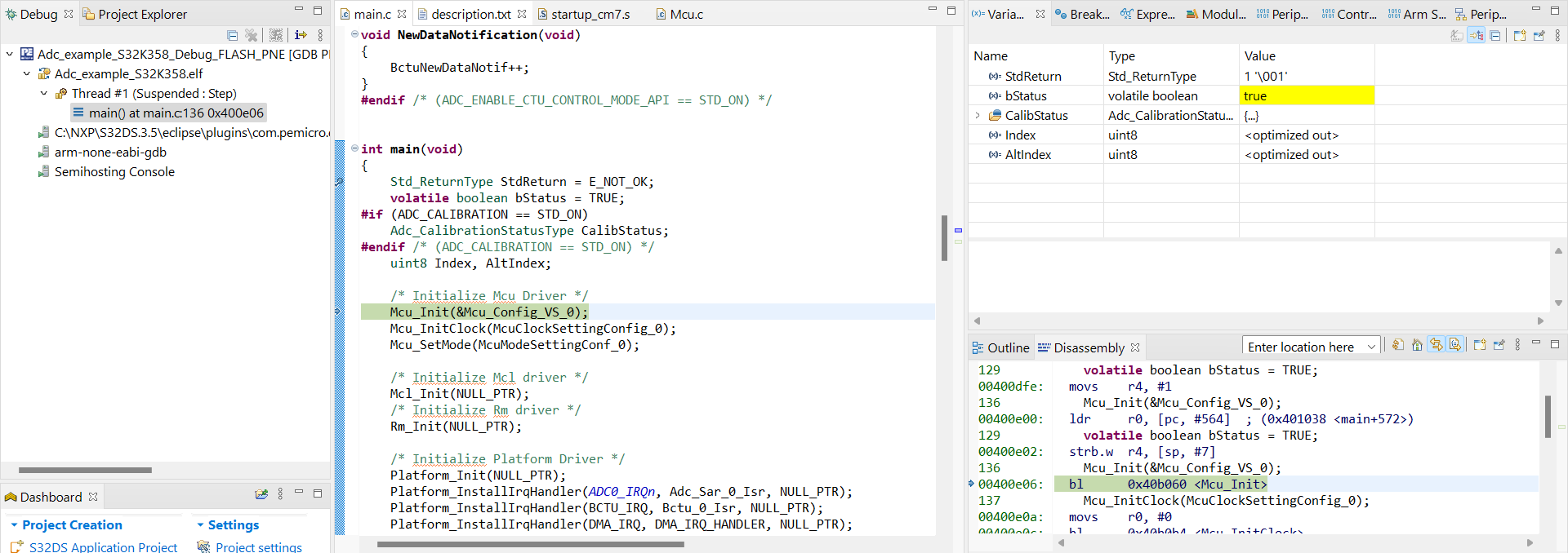 Issues setting up RTD in S32 design studio 3.5 for S32K358 - NXP Community
