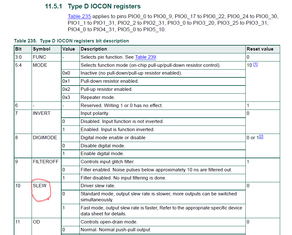 Increase drive strength for UART in NXP LPC54S018 - NXP Community