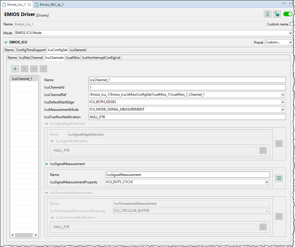 S32K324 Input Capture measurement acquisitoin mode eMIOS - NXP Community
