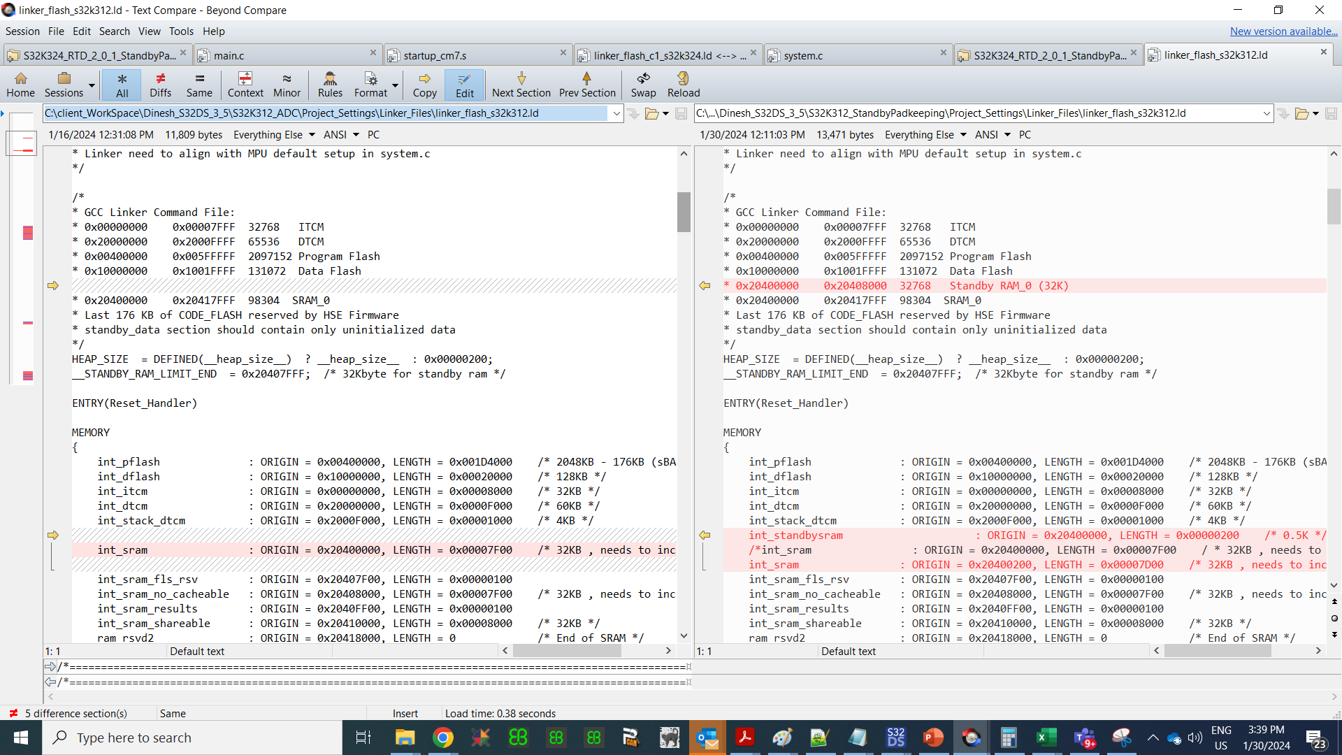 Example S32K312 Standby mode & Standby RAM and PAD keeping DS3.5 RTD300 NXP Community