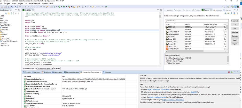 Solved: Memory access failed - NXP Community