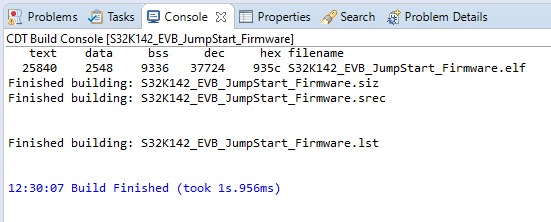 S32 Design Studo for ARM - Error: Program "" not found in PATH ...