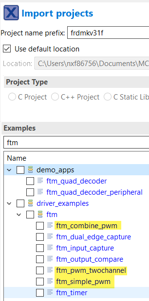 PWM frequency and duty how to set? - NXP Community