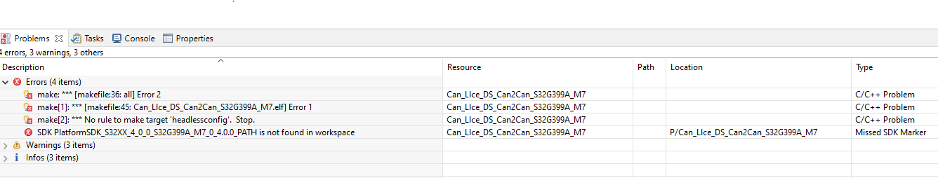 LLCE CAN sdk error s32g3 - NXP Community