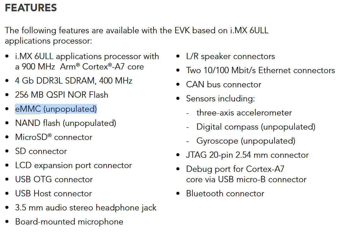 Unable to flash emmc on imx6ull EVK - NXP Community