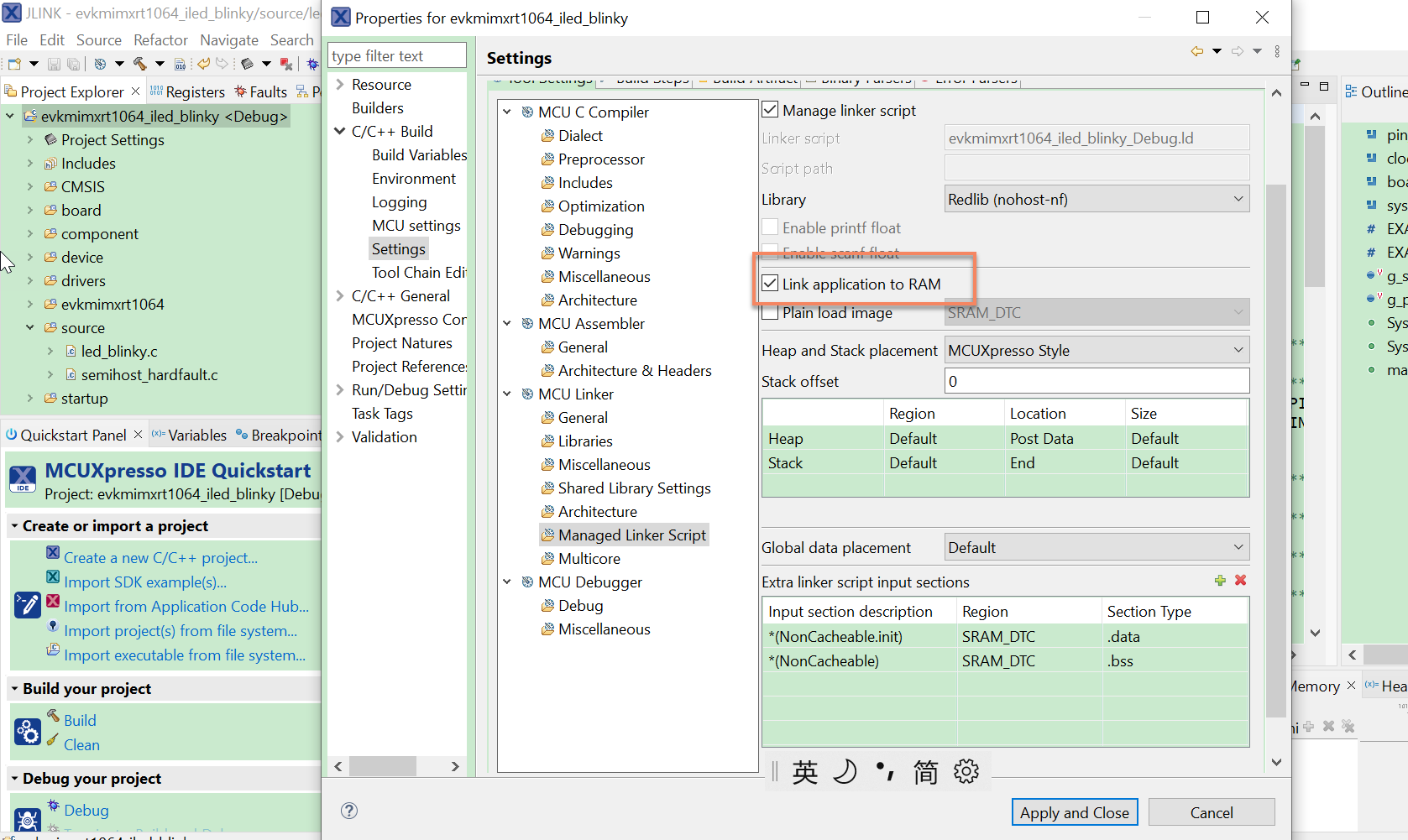 IMXRT1064 4MB internal flash and physical pins - NXP Community