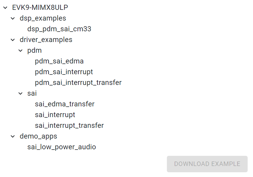 Implement MIC on m33 on iMX8ULP-EVK - NXP Community