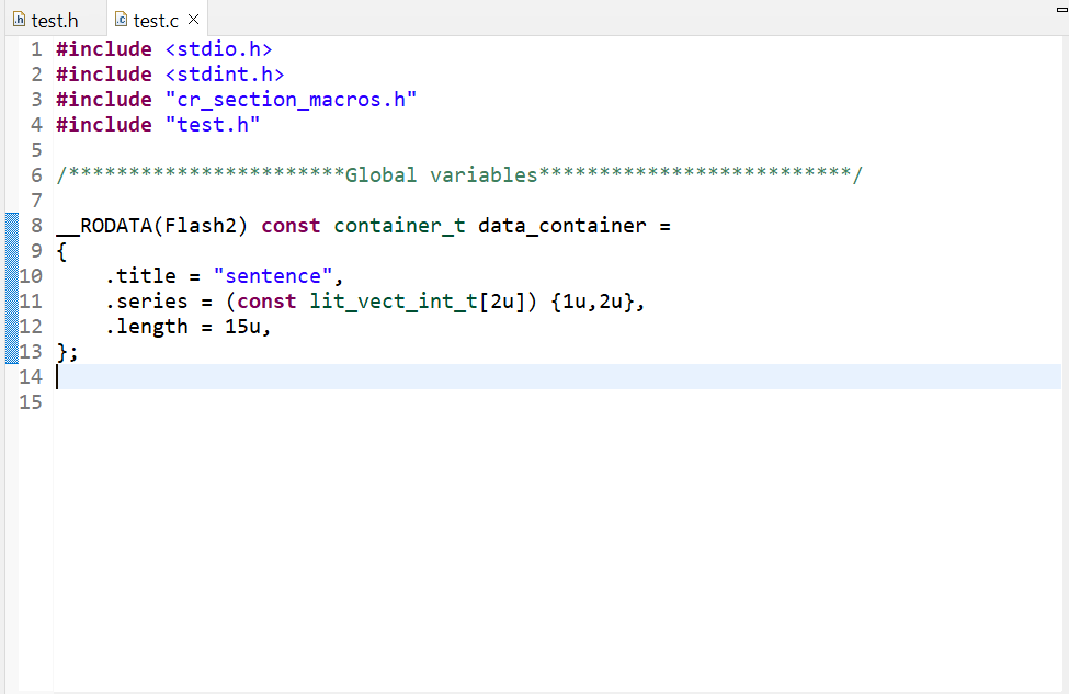 Data structure memory allocation - NXP Community
