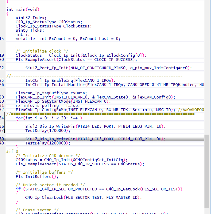 Re: S32K344 jlink cannot debug after the PFlash start address