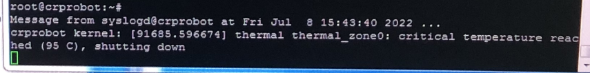 Critical temperature on IMX8M Mini - NXP Community